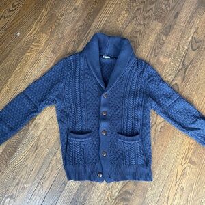 J Crew Small Men’s Shawl Neck Cardigan